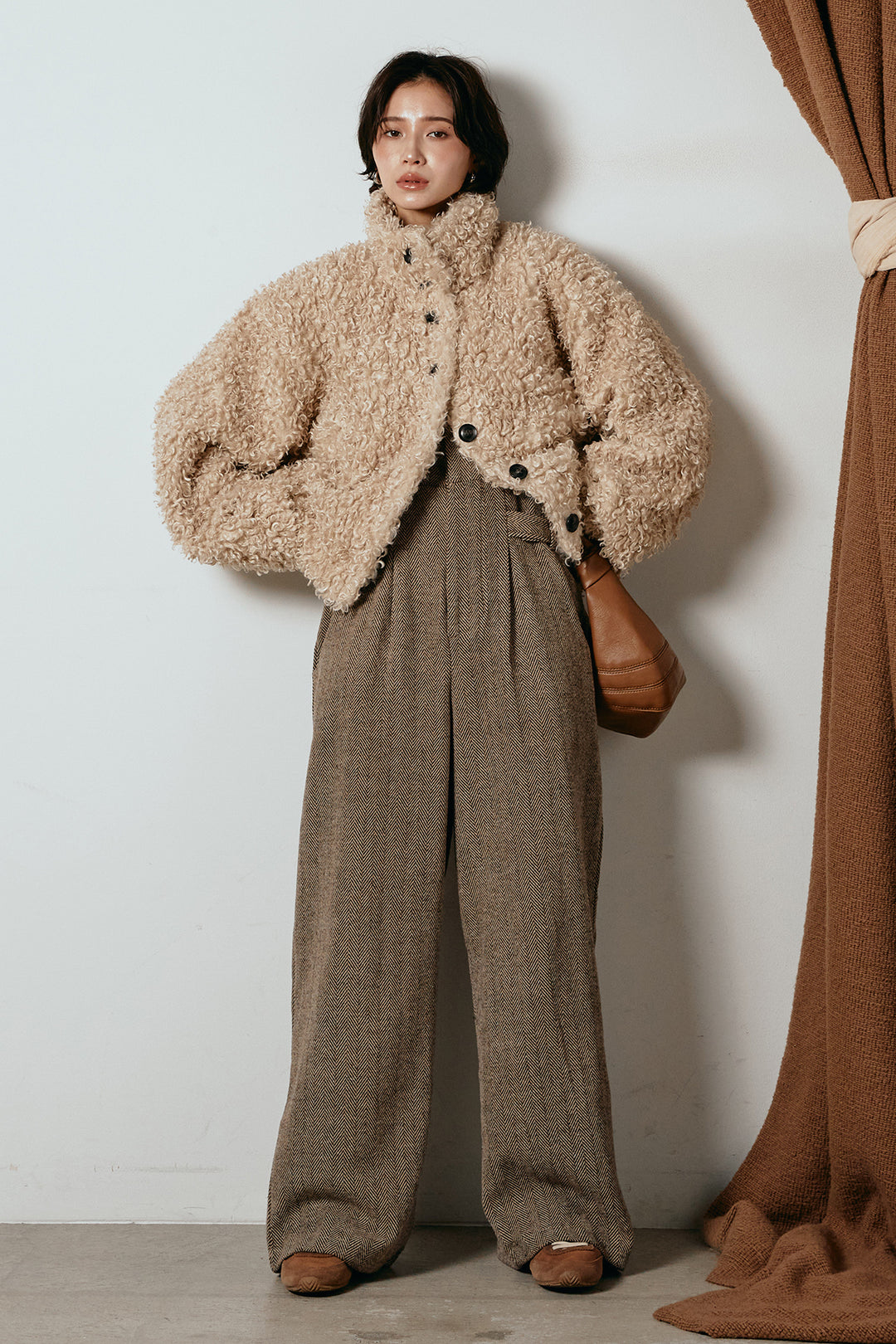 プードルファーミドルジャケット