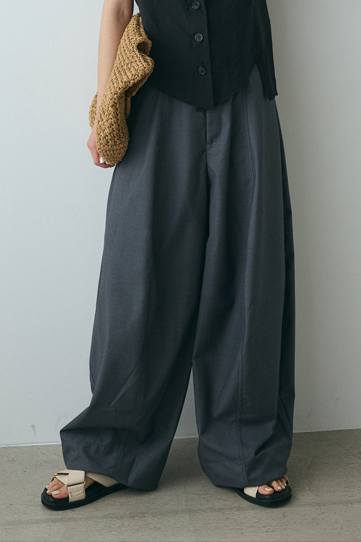 【即納】ビッグシルエットワイドパンツ