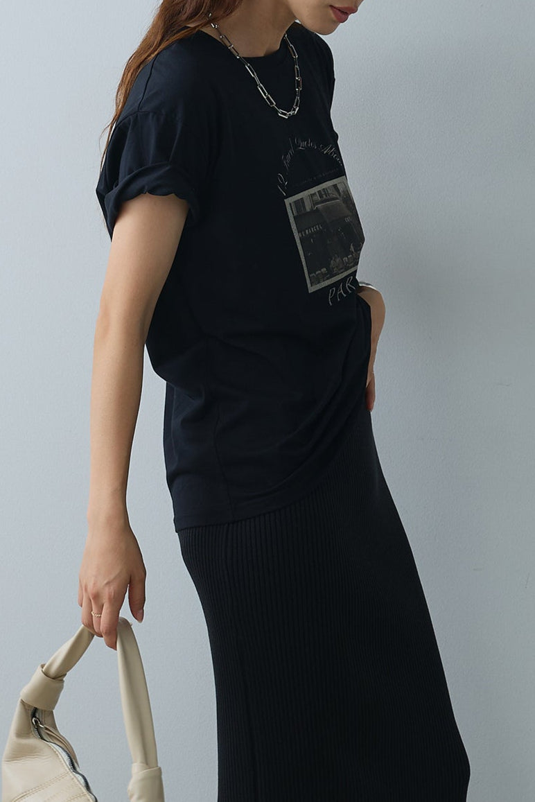 PARISフォトTシャツ
