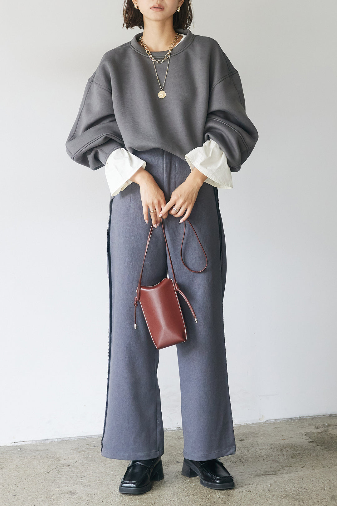 【即納】リブブロードドッキングプルオーバー