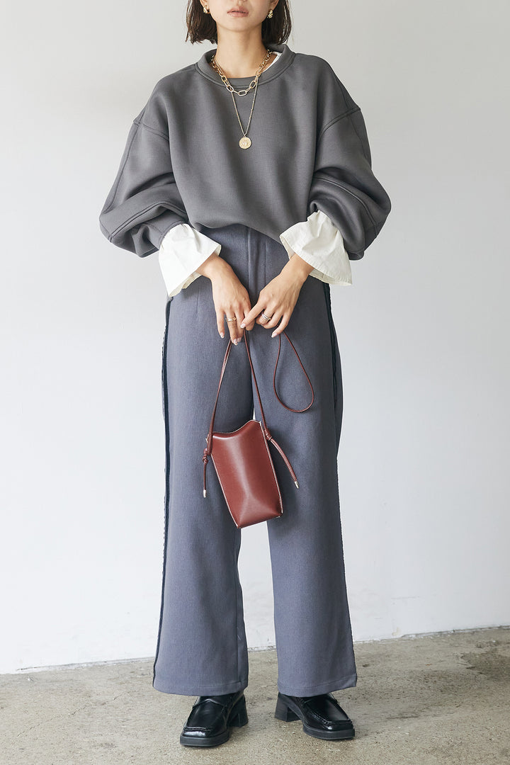 【即納】リブブロードドッキングプルオーバー