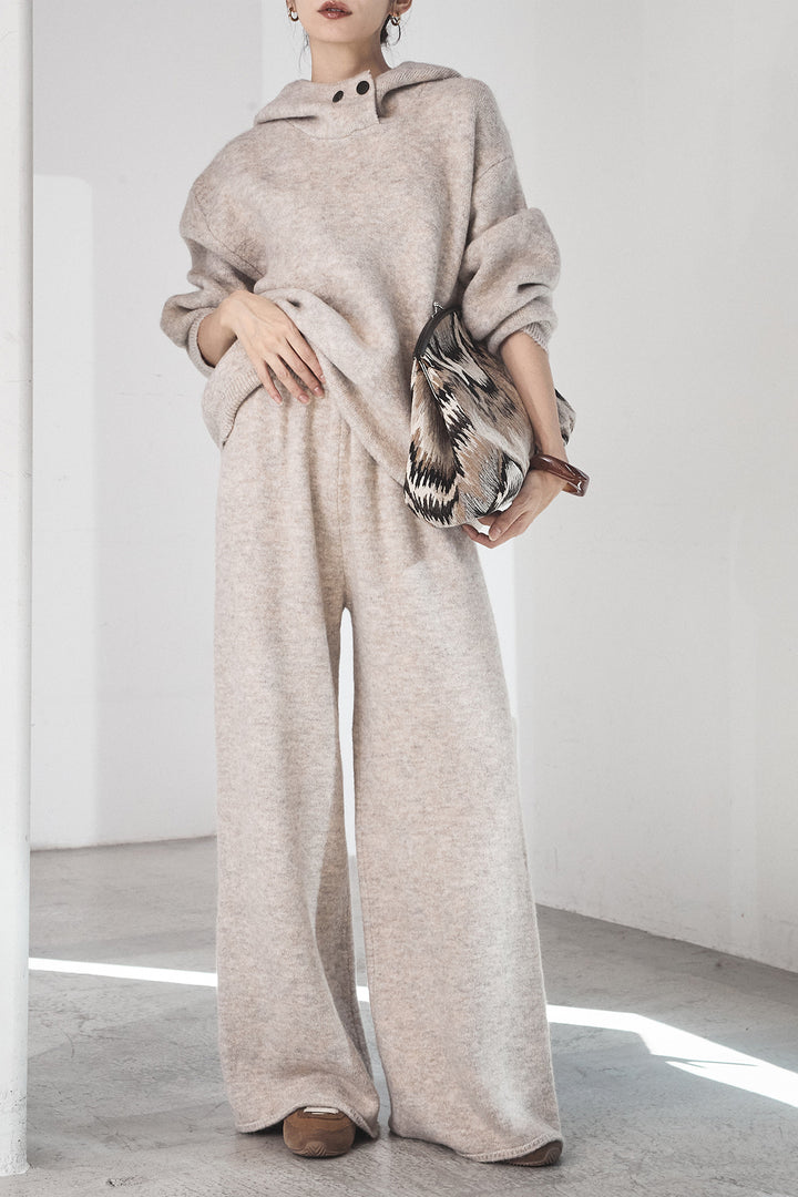 [SET]ハイネックニットフーディーSETUP