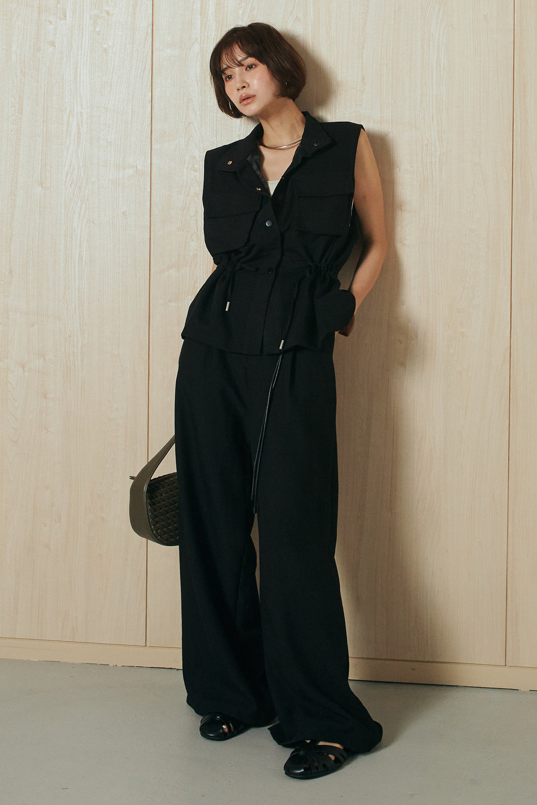 [SET]ミリタリーテイストベストSETUP