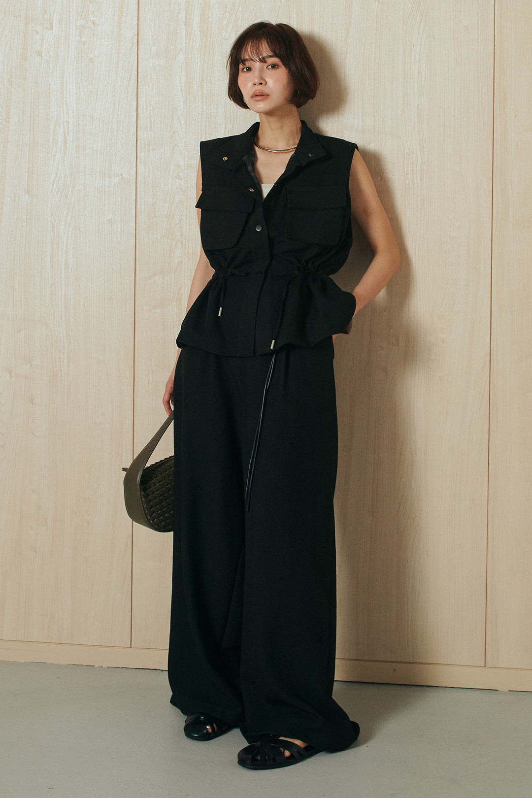 [SET]ミリタリーテイストベストSETUP