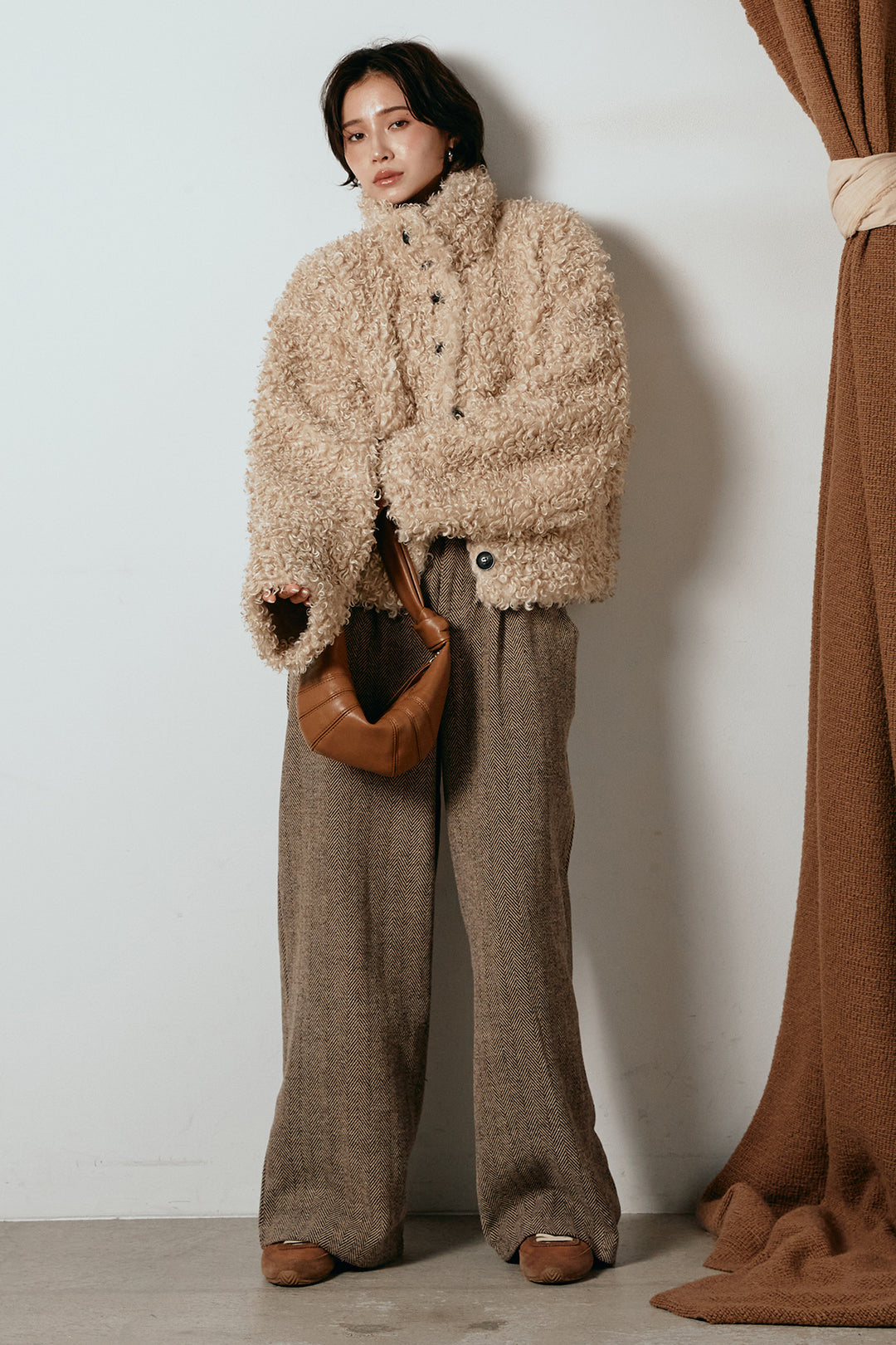 プードルファーミドルジャケット