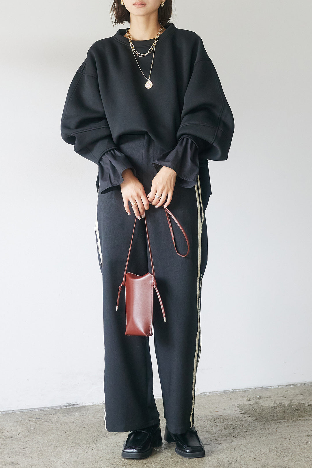 【即納】リブブロードドッキングプルオーバー