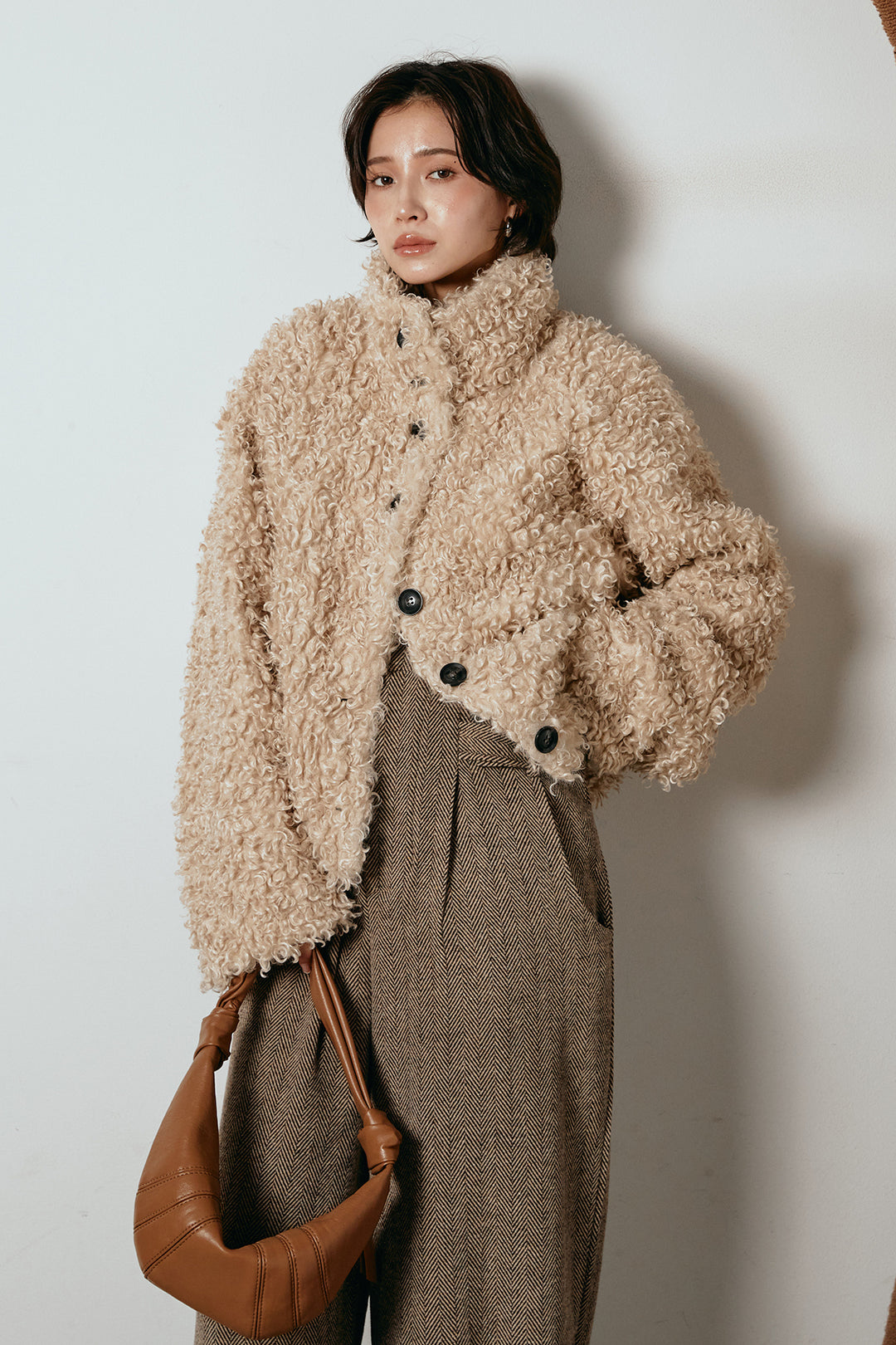 プードルファーミドルジャケット