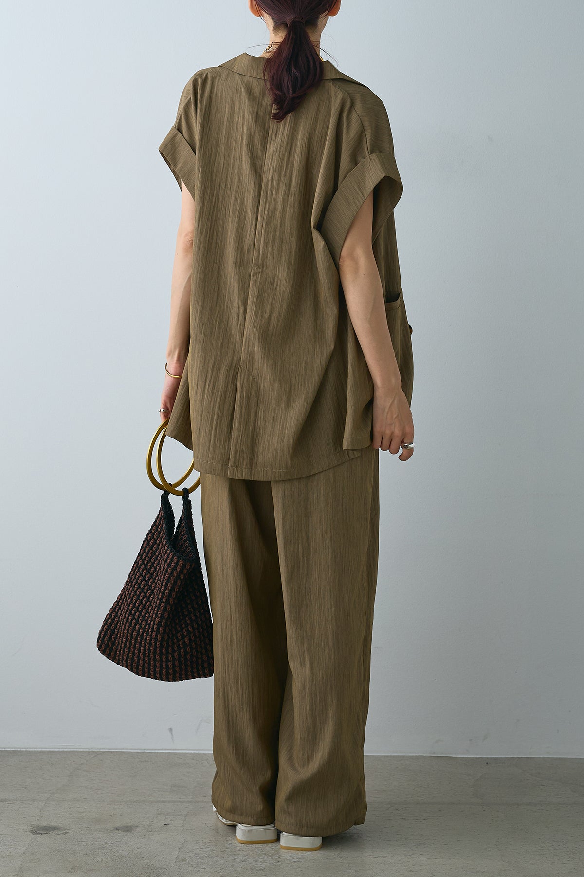 エシカ⭐︎esica リネンダブルジャケットサロペットセット♡24時間配送！ エシカ⭐︎esica リネンダブルジャケットサロペットセット♡24