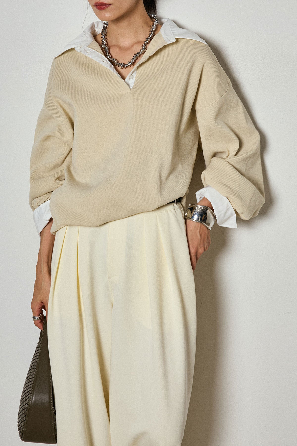 着回しセット]襟付きポロトップス+襟付きポロトップス(2set) – ESICA