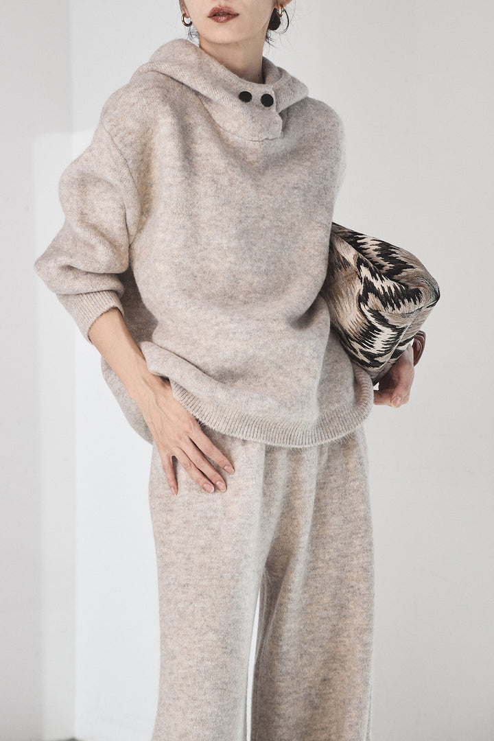 [SET]ハイネックニットフーディーSETUP