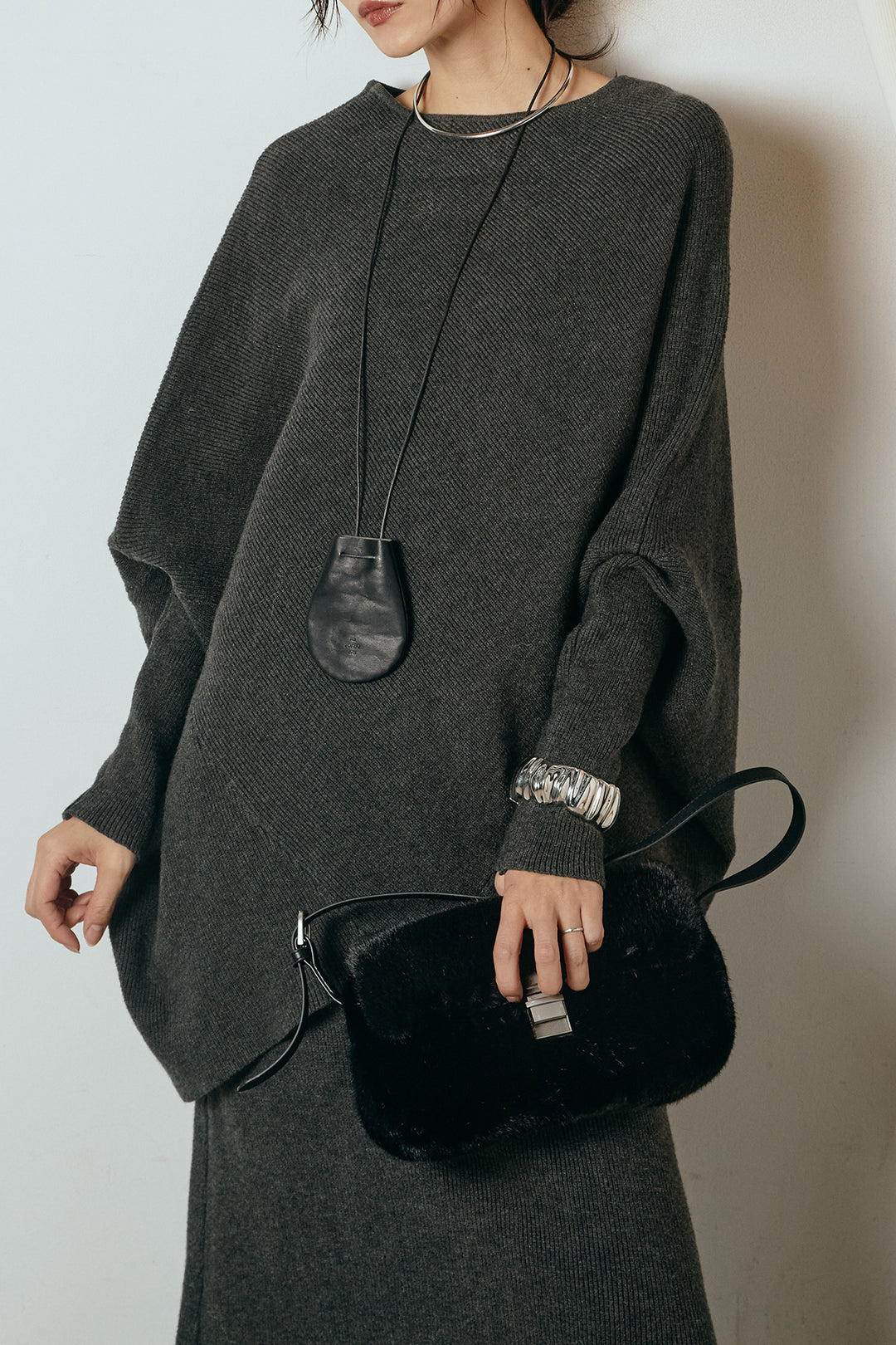 [SET]ドルマンニットスカートSETUP