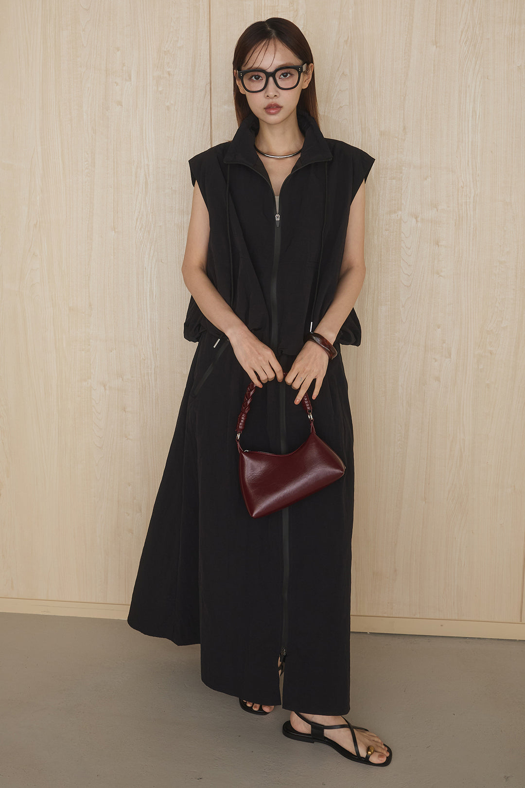 [SET]センタートリムベストスカートSETUP