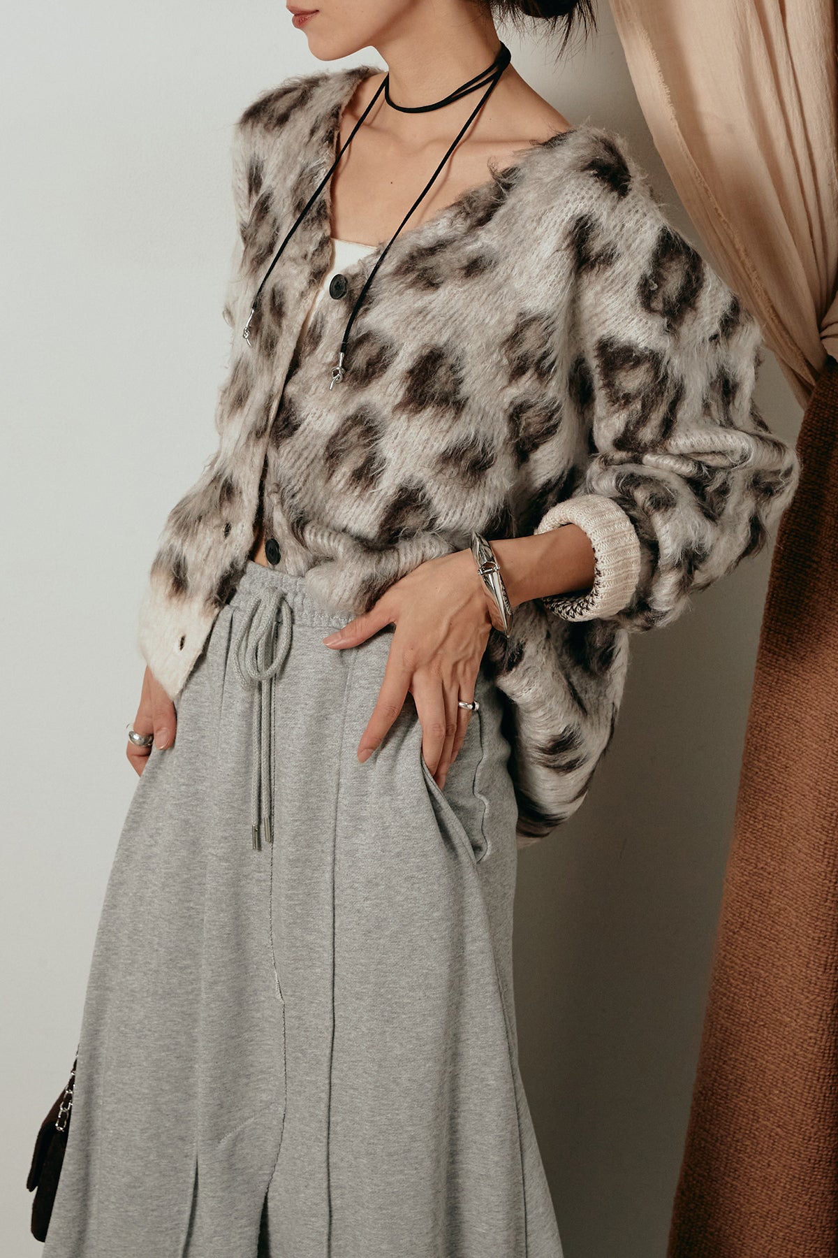 【新品】VANILLA CoUTURE ドットカーディガン&スカート natural couture（ナチュラルクチュール）の「新色追加 / ドット