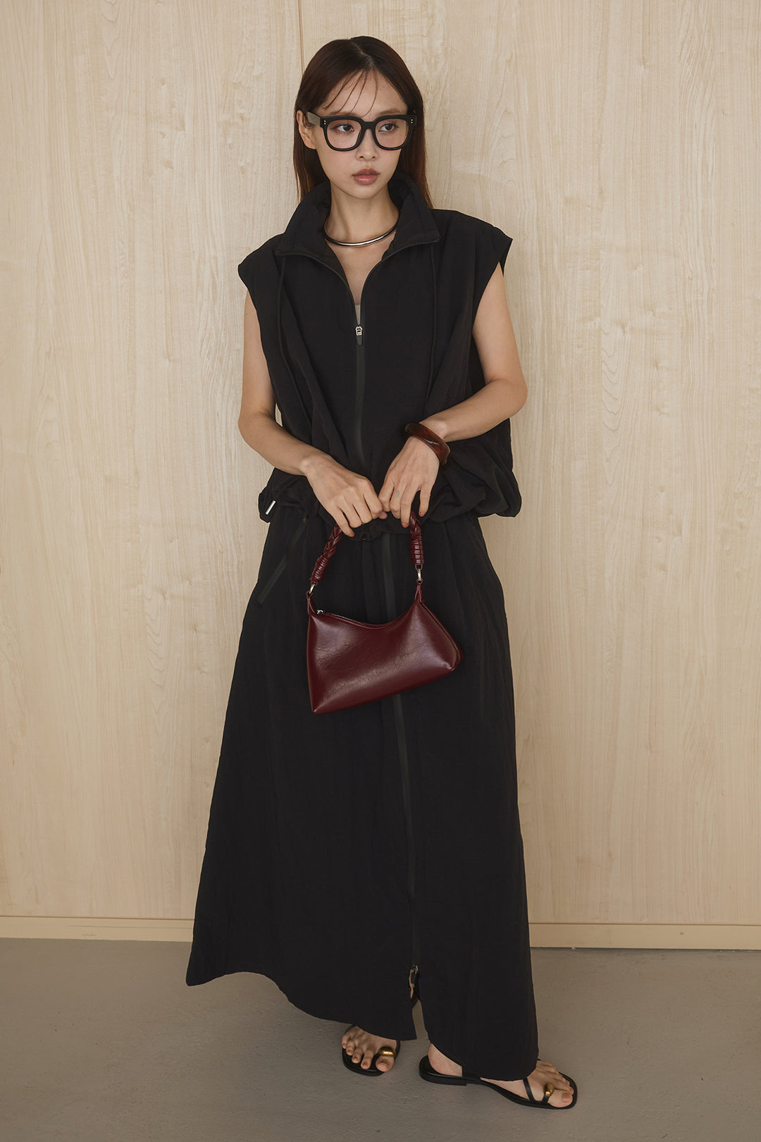 [SET]センタートリムベストスカートSETUP