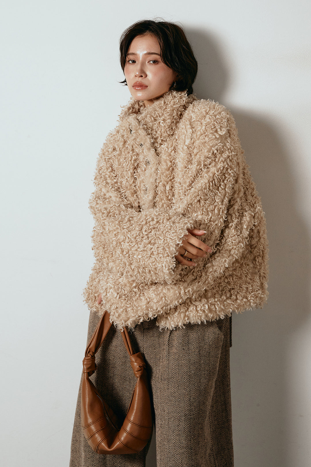 プードルファーミドルジャケット