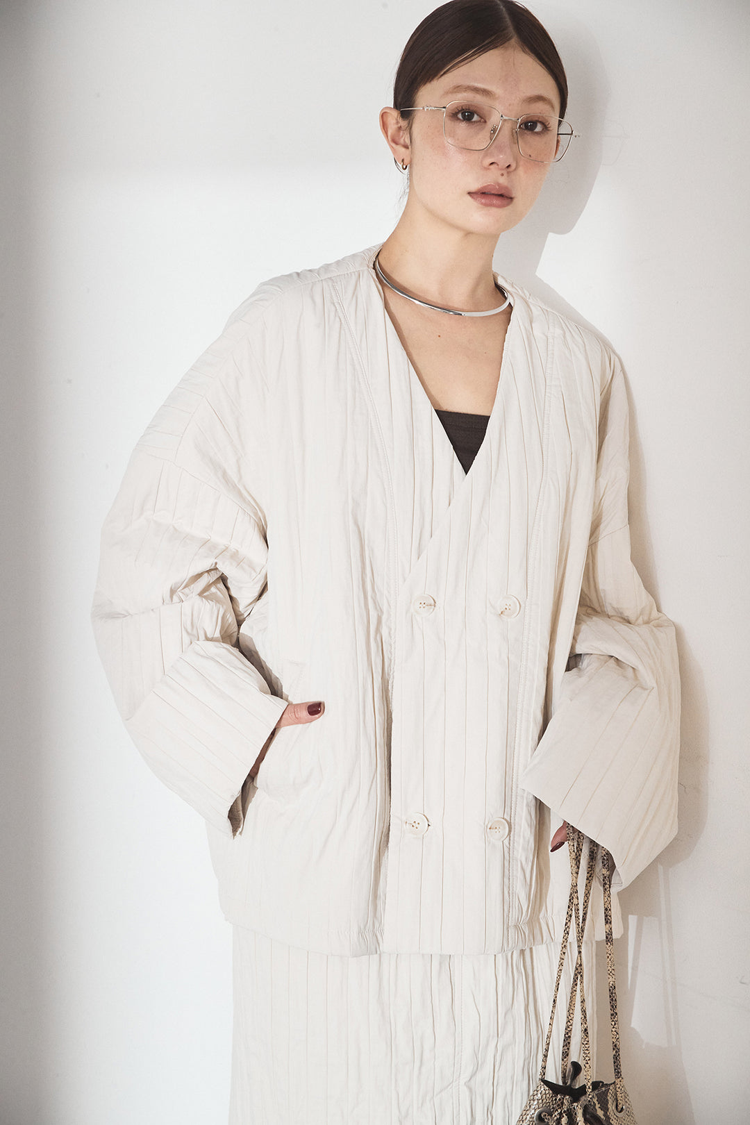 [SET]ワッシャーアウタースカートSETUP