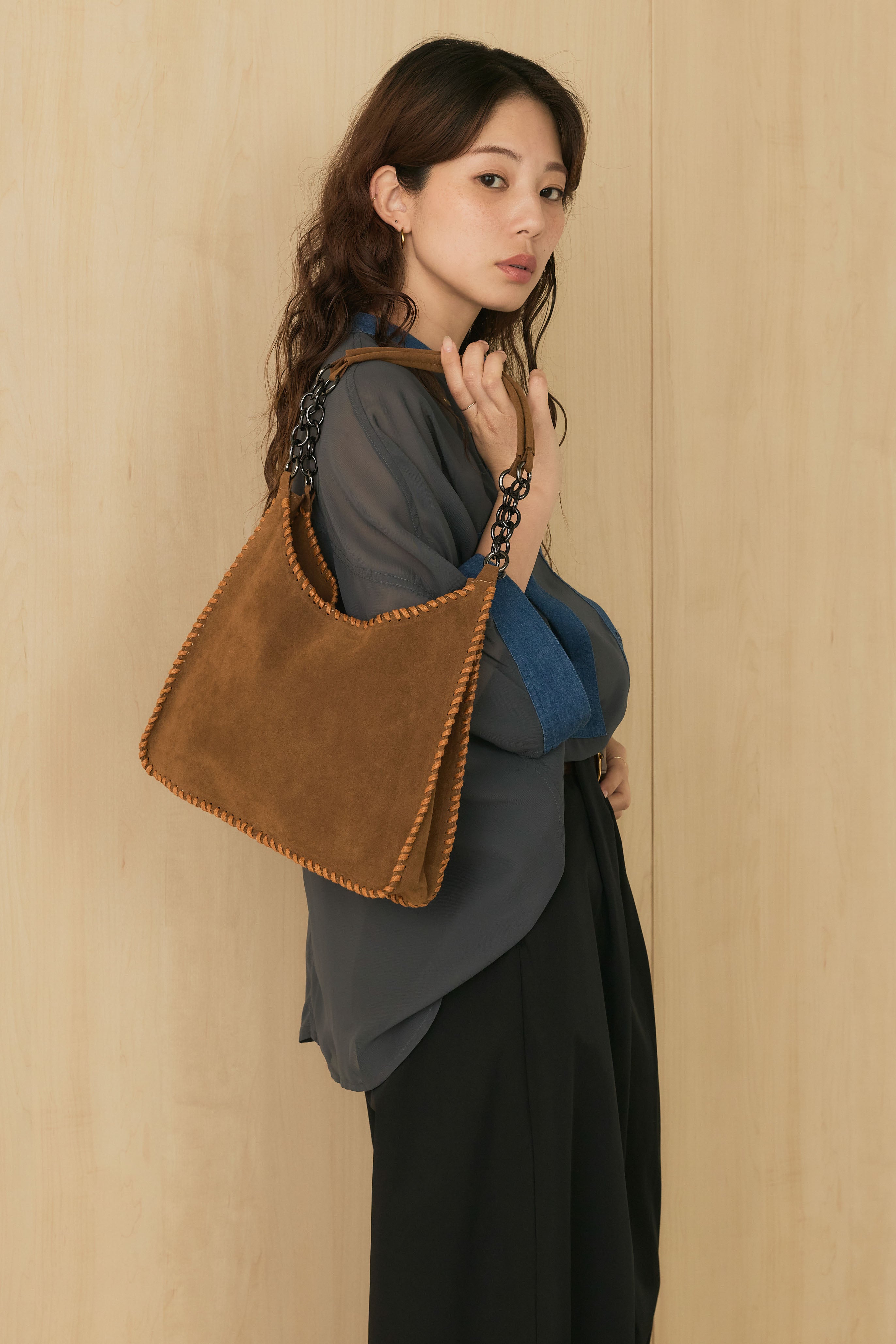 ESICA エシカ　同型　異素材切替ZIPブルゾン　トープ NEW ARRIVAL – ESICA