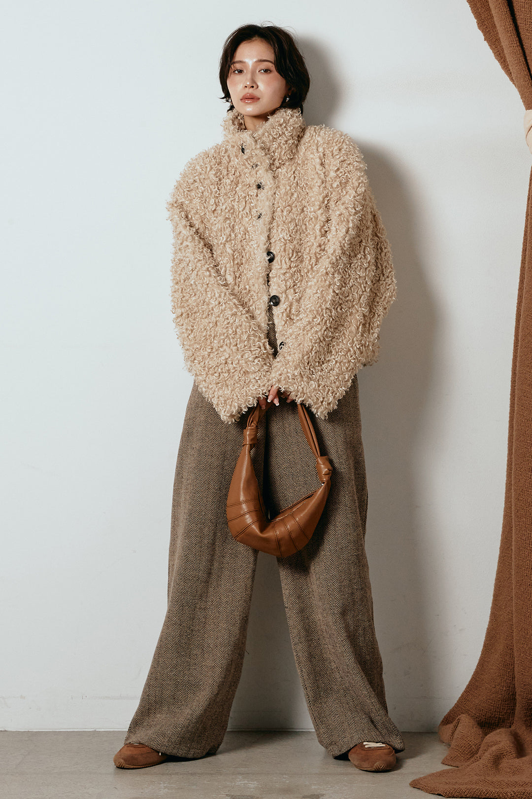 プードルファーミドルジャケット