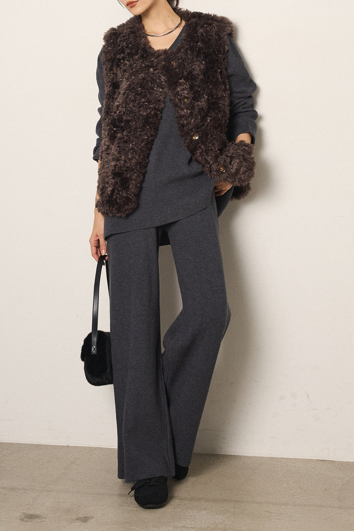 [SET]リラックスワッフルニットSETUP