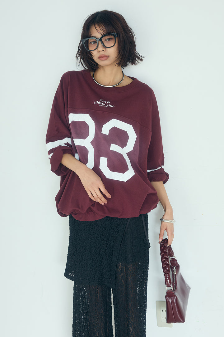 [SET]裾ドロストナンバービッグTシャツ+ストレッチレースパンツ＆ラップスカートセット(2set)