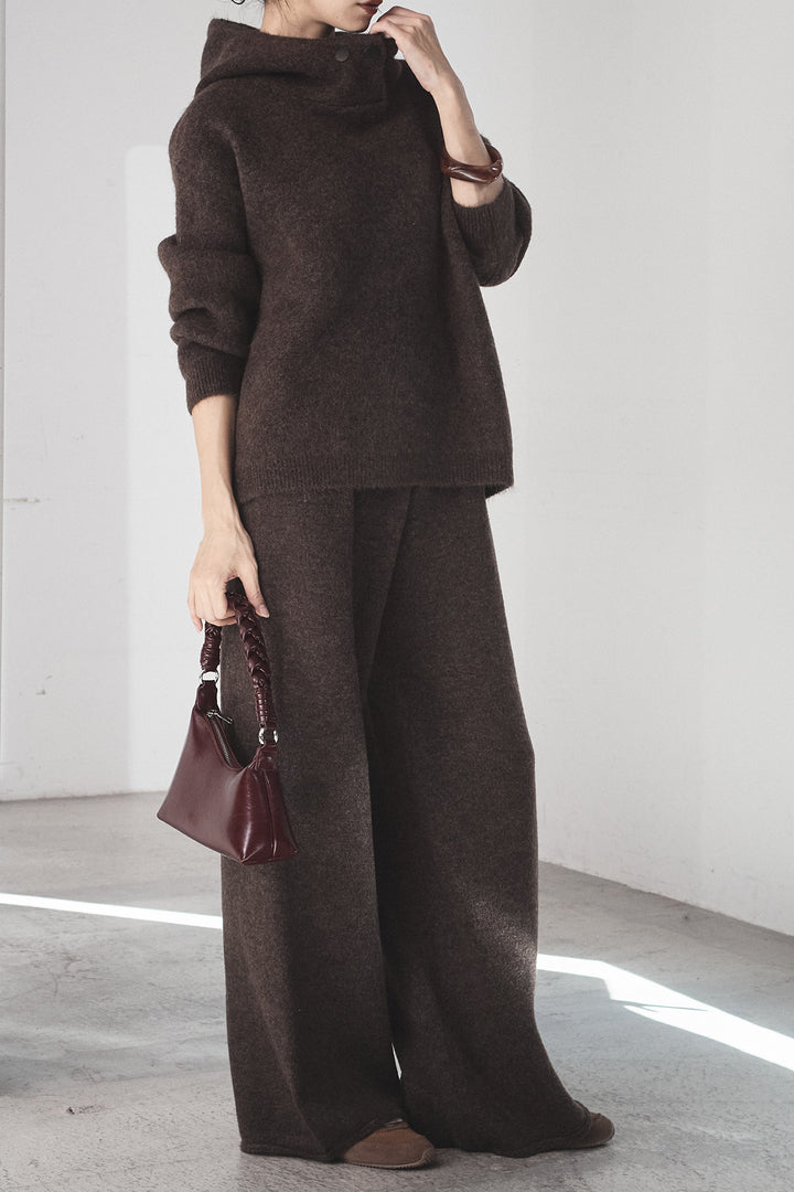 [SET]ハイネックニットフーディーSETUP