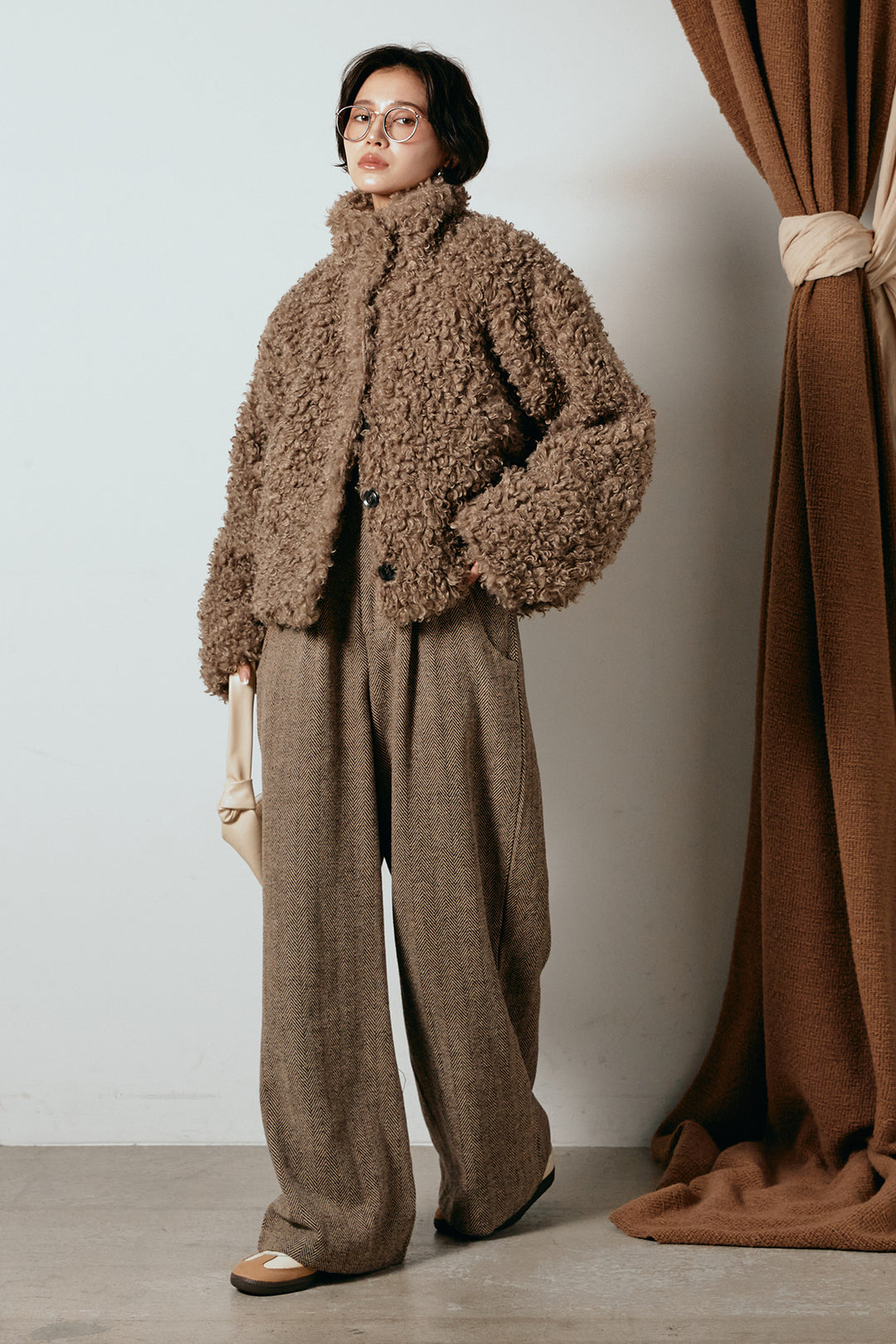 プードルファーミドルジャケット