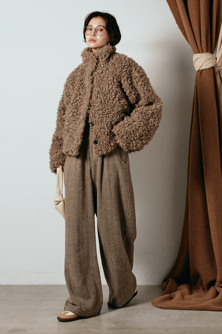 プードルファーミドルジャケット