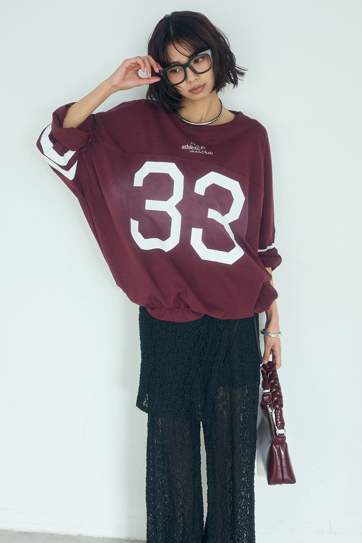 [SET]裾ドロストナンバービッグTシャツ+ストレッチレースパンツ＆ラップスカートセット(2set)