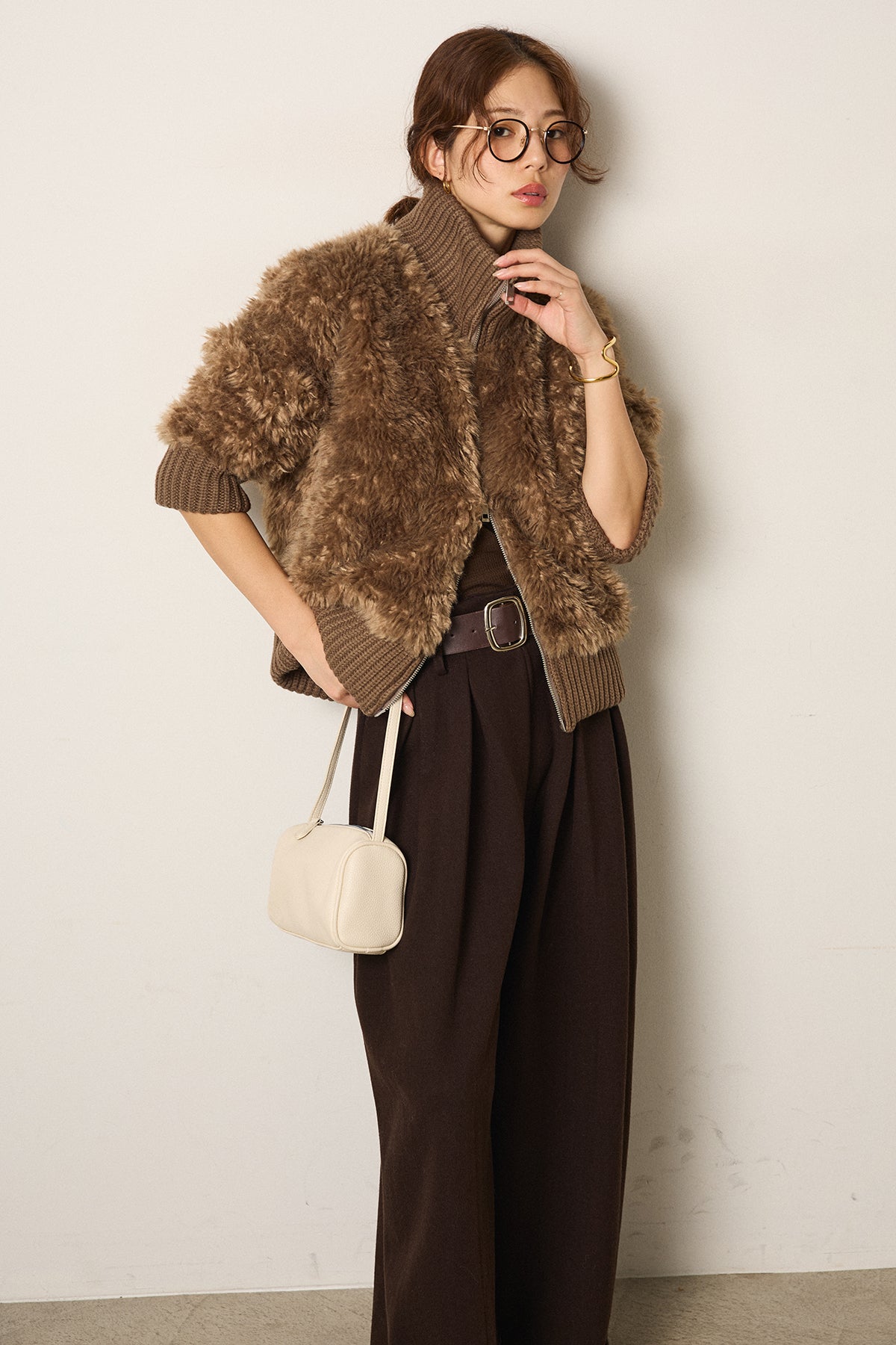 ハイネックボアブルゾン – ESICA