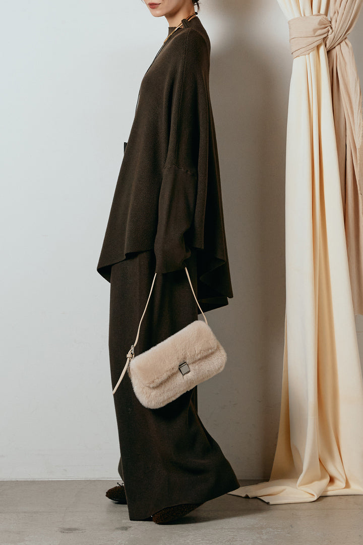 [SET]ポンチョシルエットニットSETUP