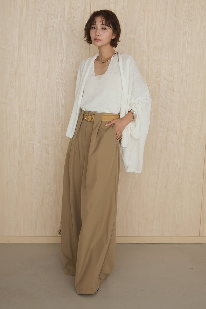 [SET]オーバードルマンカーディガン+ホルターネックインナー(2set)