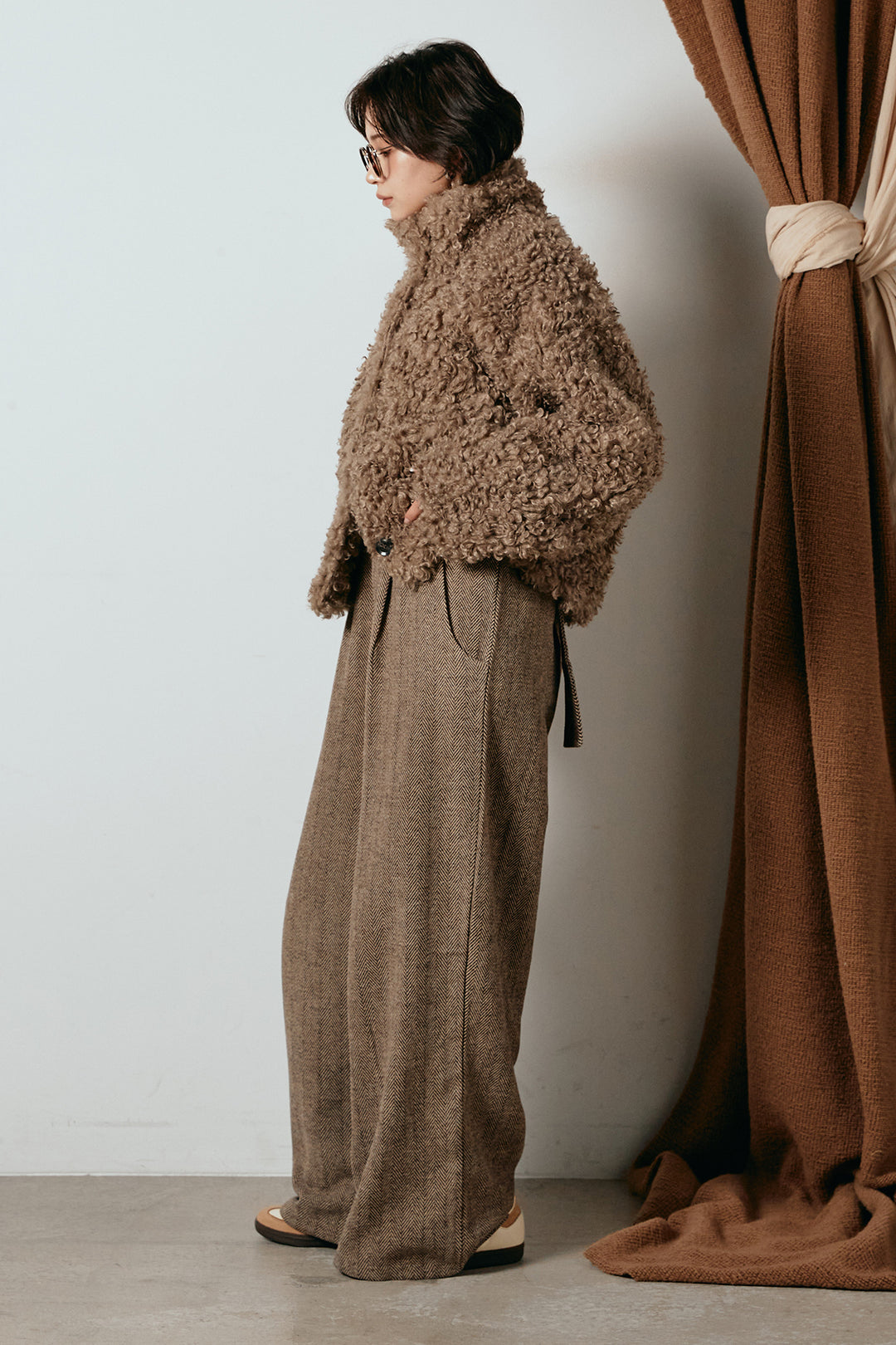 プードルファーミドルジャケット