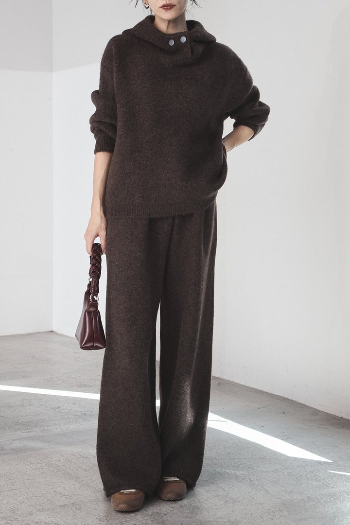 [SET]ハイネックニットフーディーSETUP