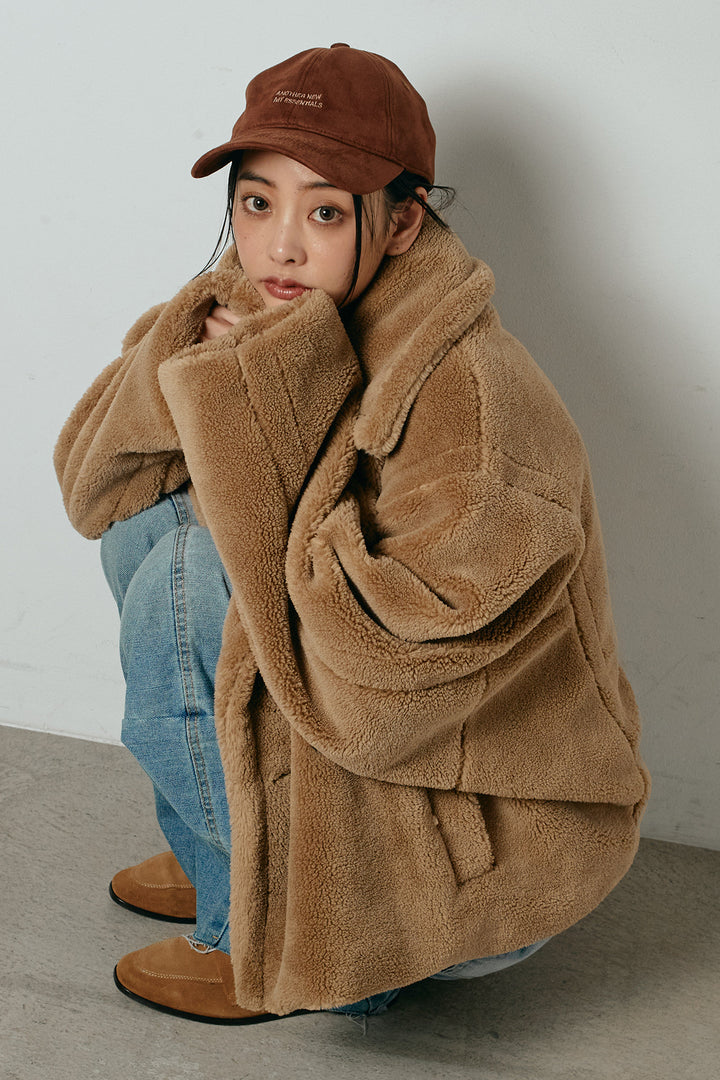 【1月上旬発送】テディボアショートジャケット