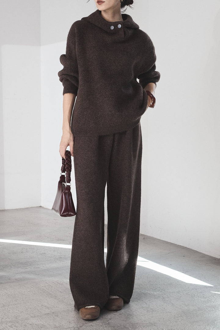 [SET]ハイネックニットフーディーSETUP