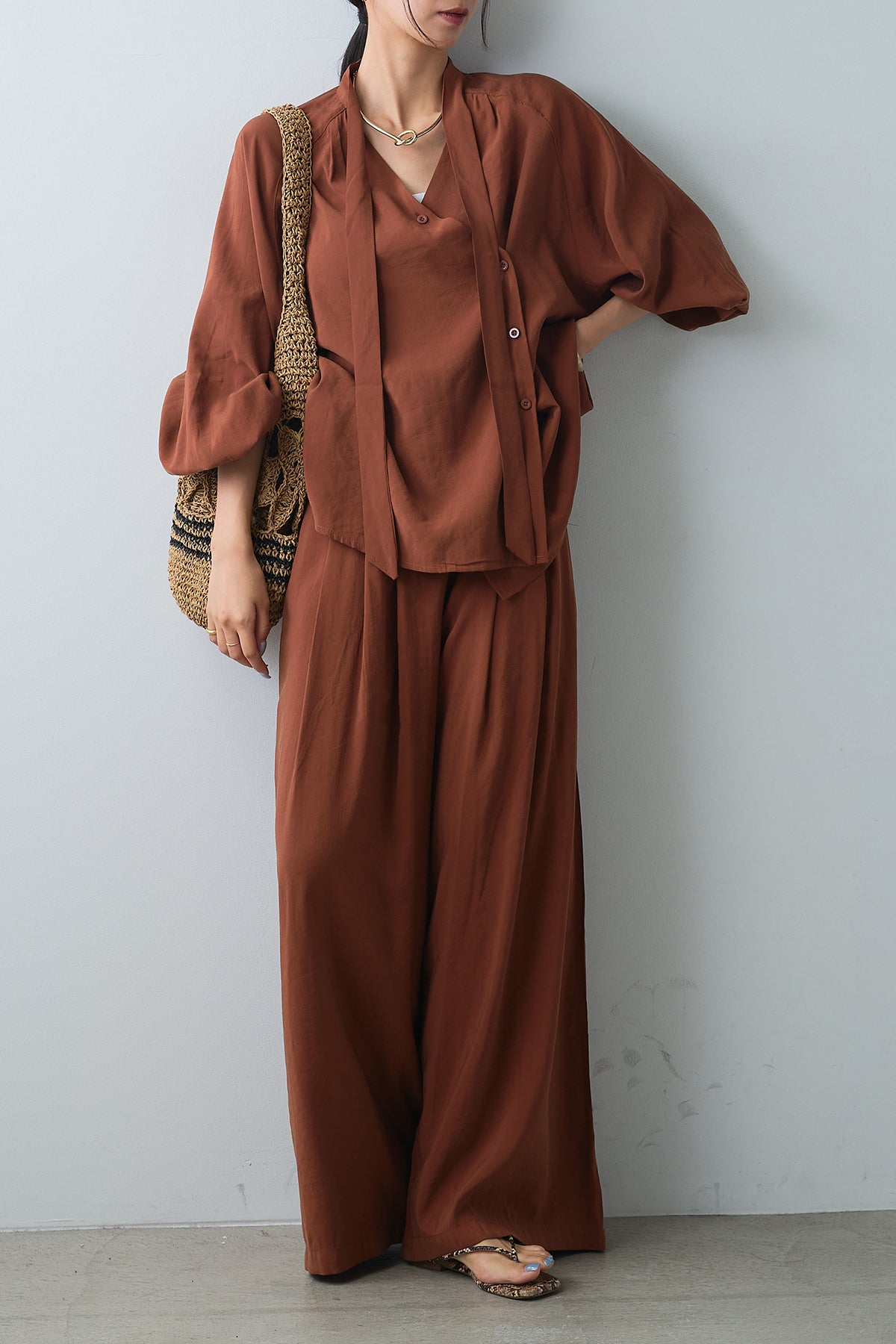 いおり様 セットアップ SET]アシンメトリーボタンデザインSETUP – ESICA