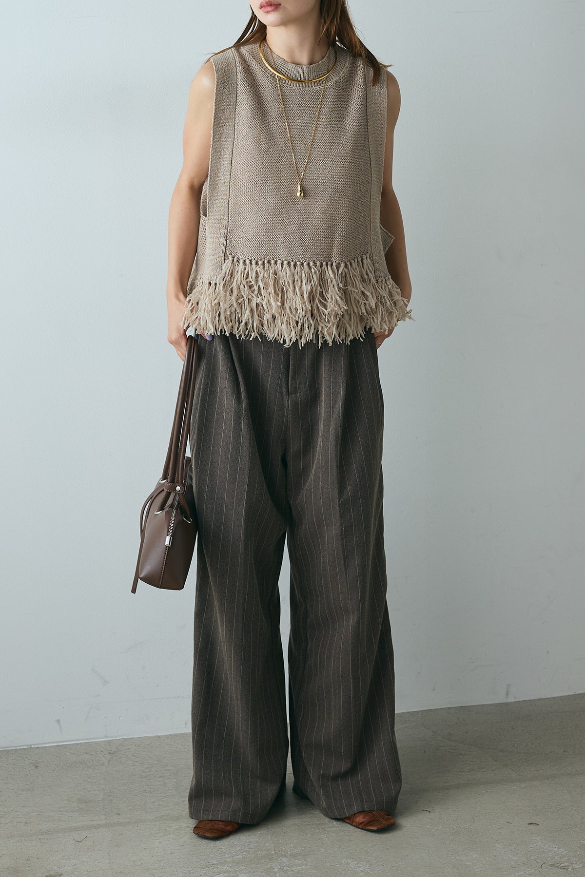 PUTUMAYO ストライプ　プリンスパンツ プトマヨ PUTOMAYO プリンスパンツ ストライプ柄 プトマヨ