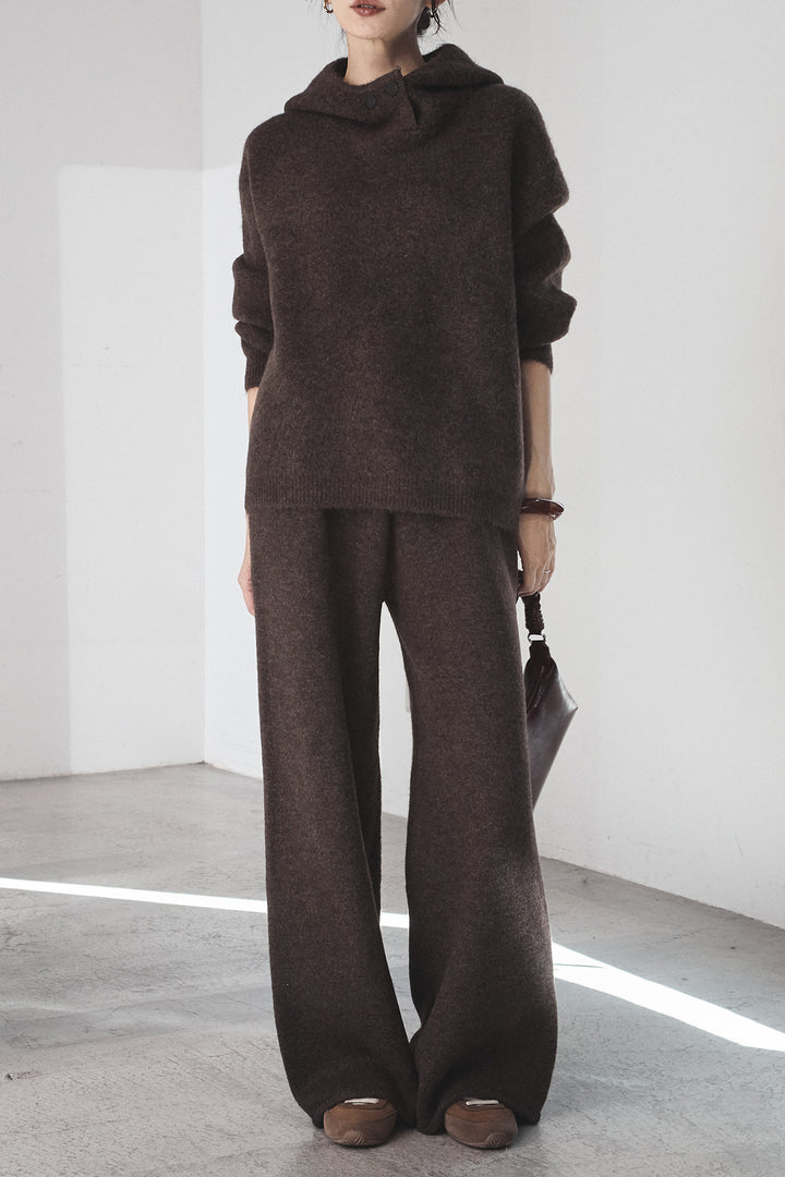 [SET]ハイネックニットフーディーSETUP