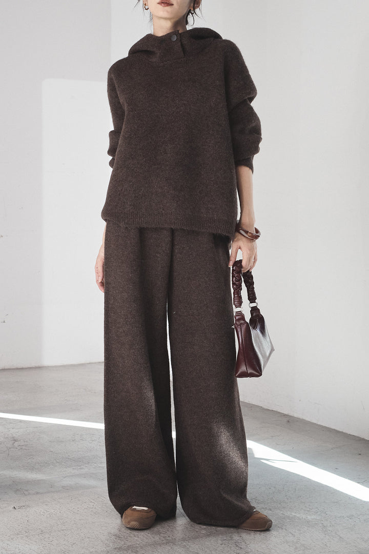 [SET]ハイネックニットフーディーSETUP