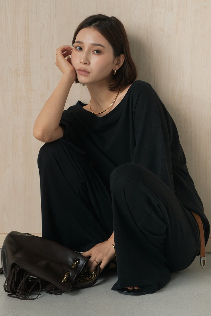[SET]半袖ラフオーバーSETUP