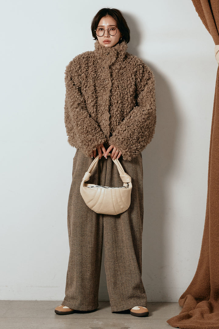 プードルファーミドルジャケット