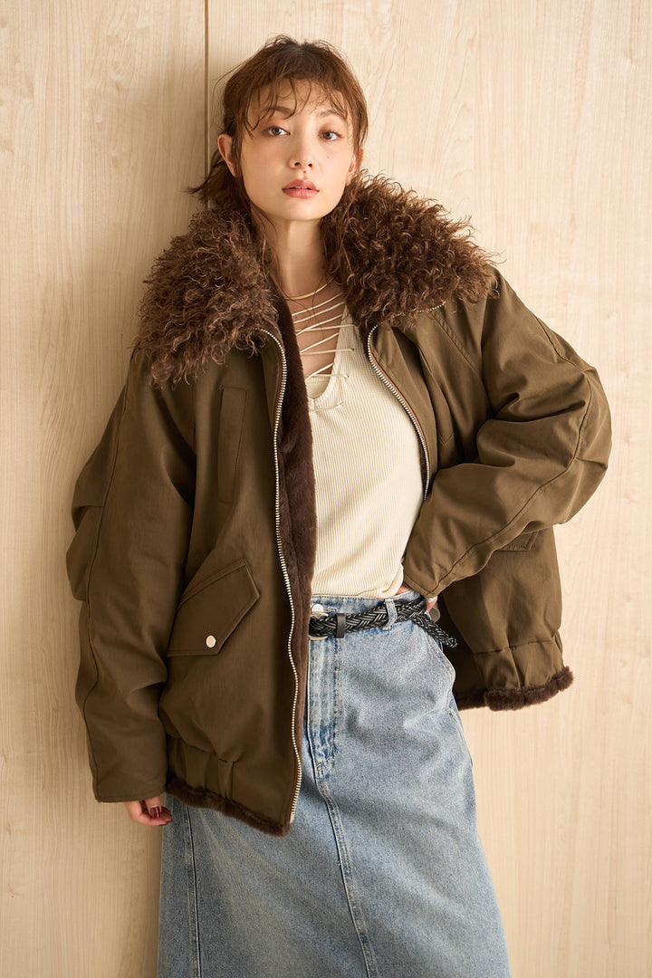 ファートリムフライトブルゾン