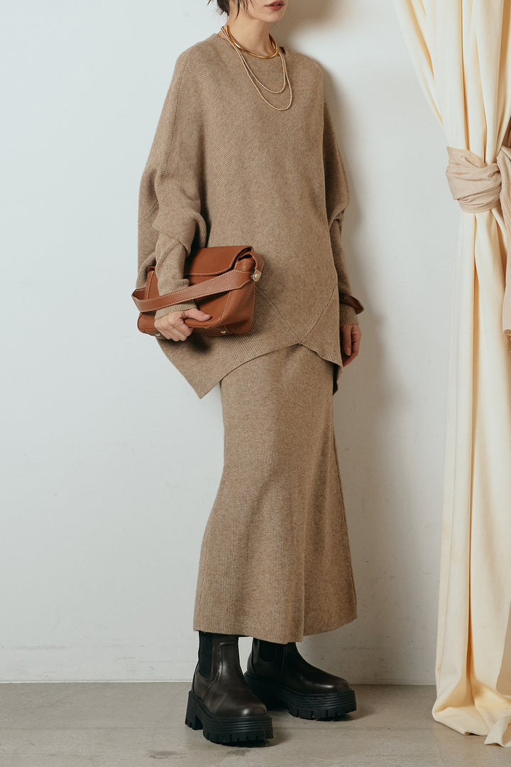 [SET]ドルマンニットスカートSETUP