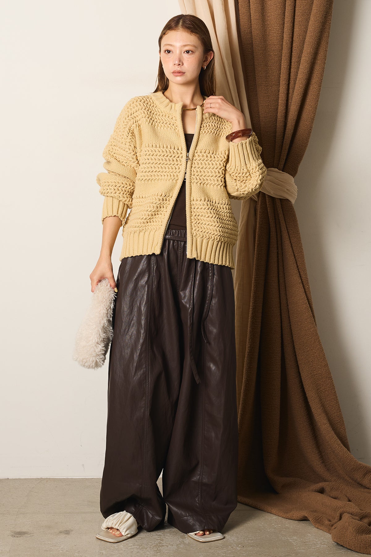 LGBカーディガン 強撚コットンVネックカーディガン（カーディガン）｜KEI Hayama PLUS