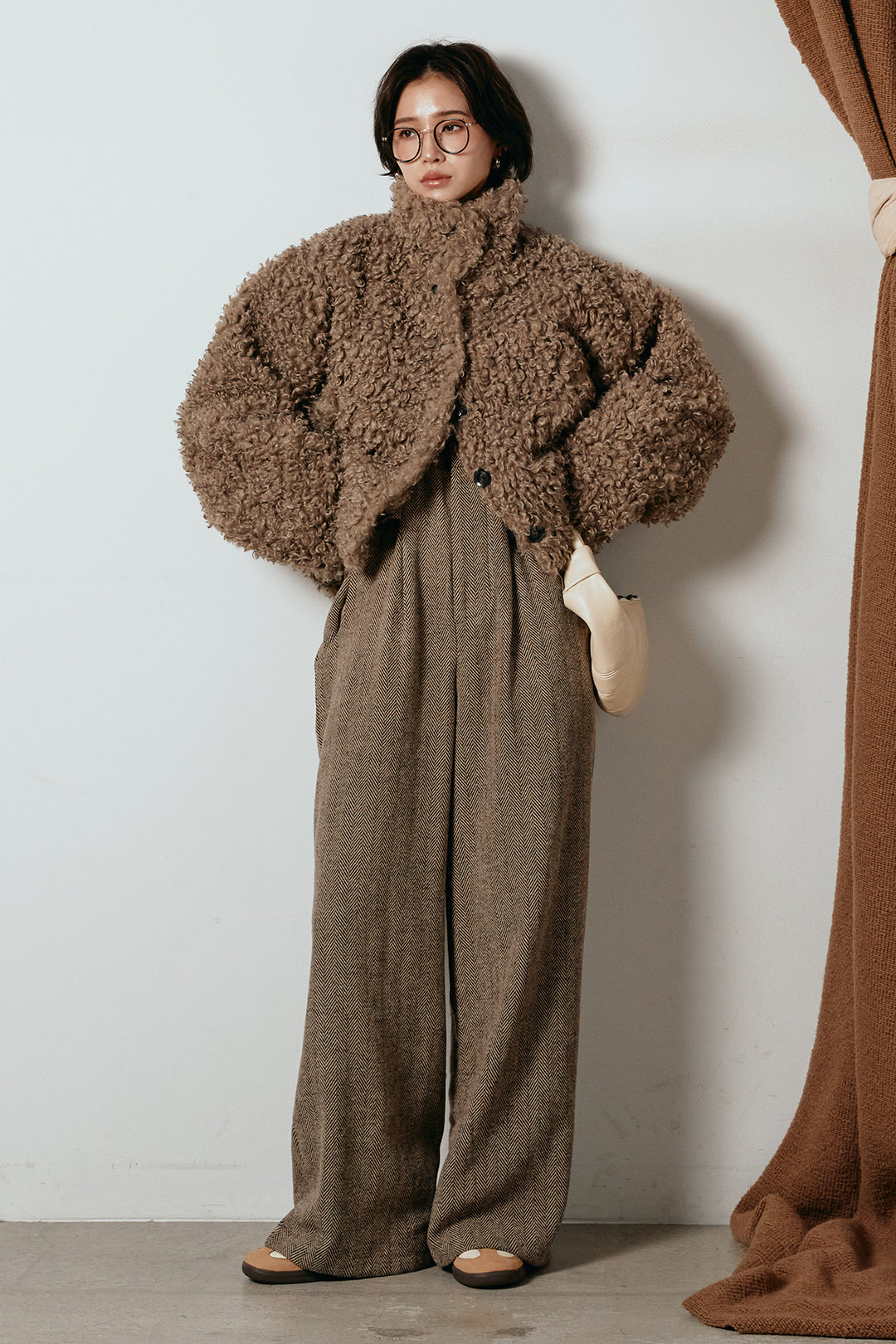 プードルファーミドルジャケット