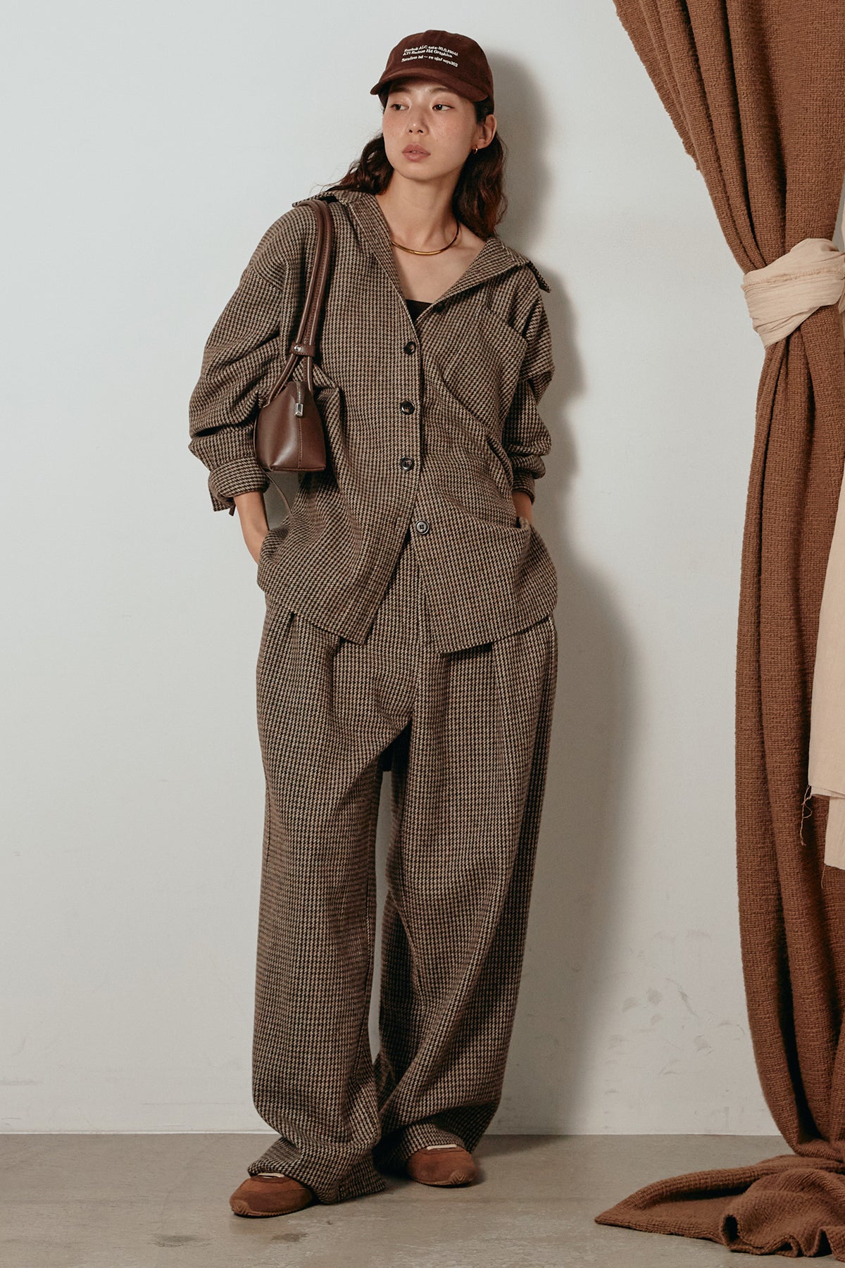 エシカ⭐︎esica リネンダブルジャケットサロペットセット♡24時間配送！ エシカ⭐︎esica リネンダブルジャケットサロペットセット♡24