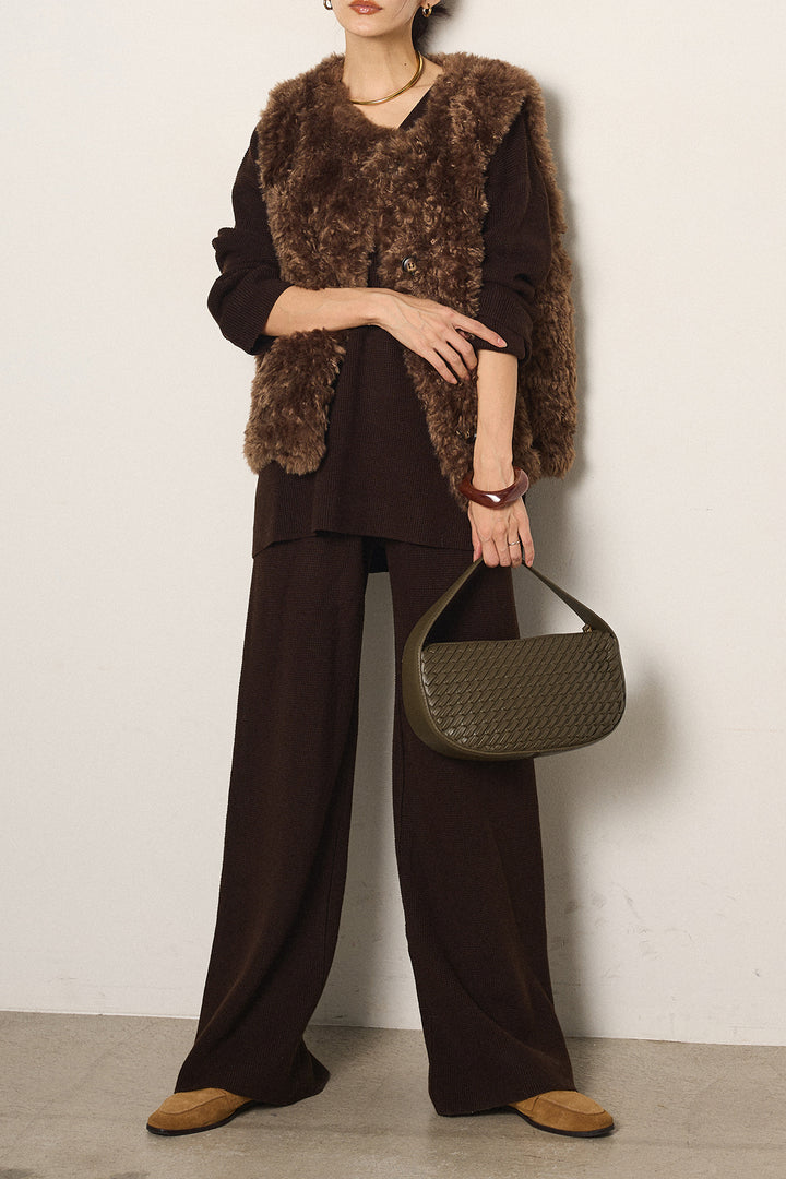 [SET]リラックスワッフルニットSETUP