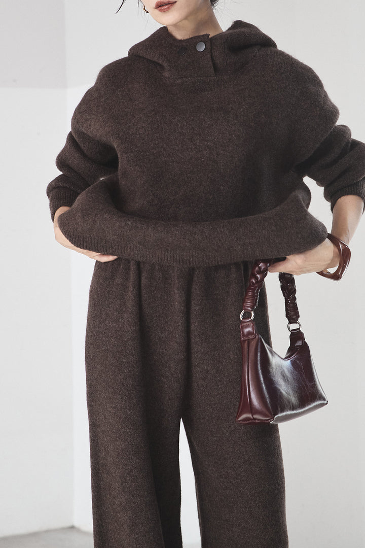 [SET]ハイネックニットフーディーSETUP