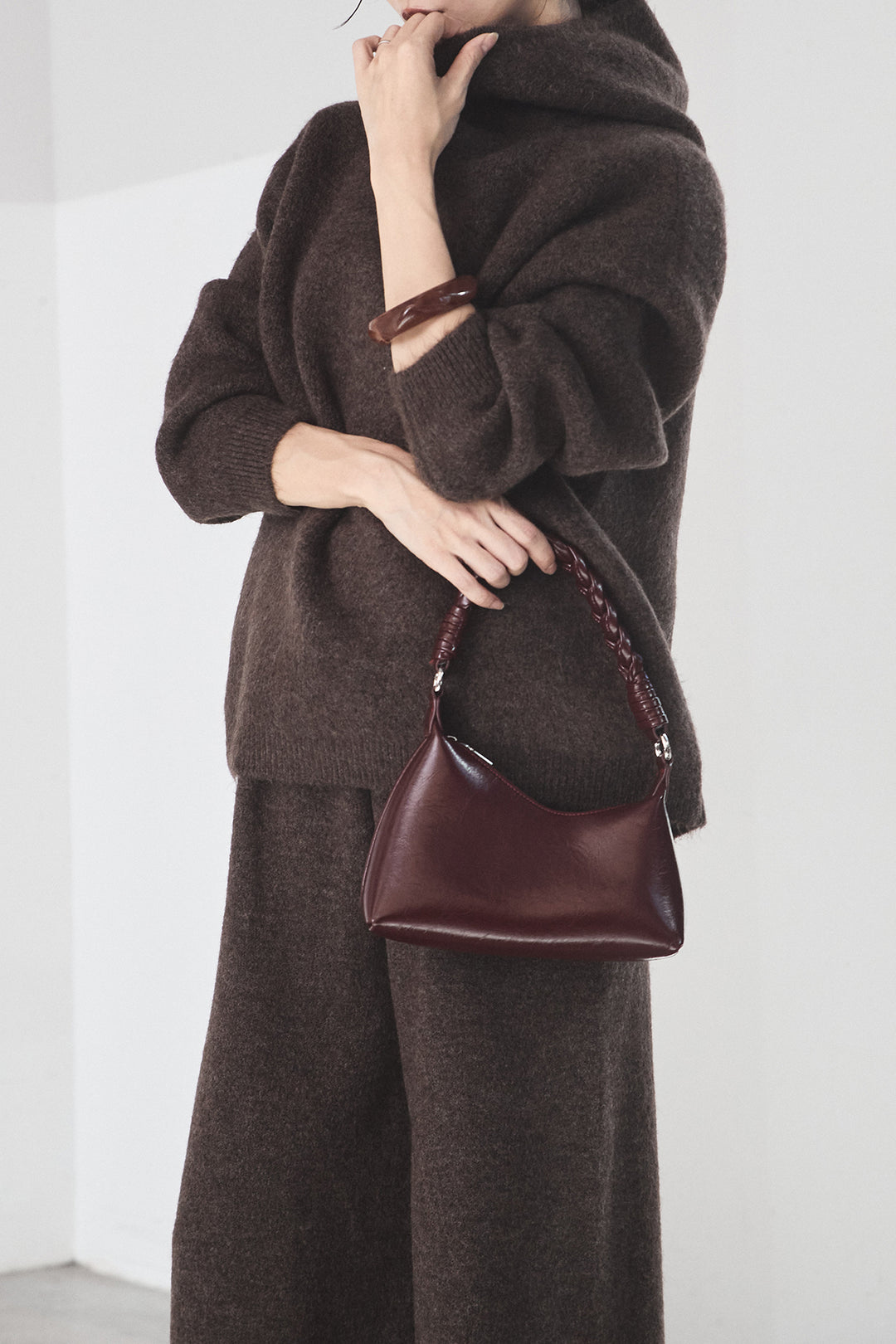 [SET]ハイネックニットフーディーSETUP