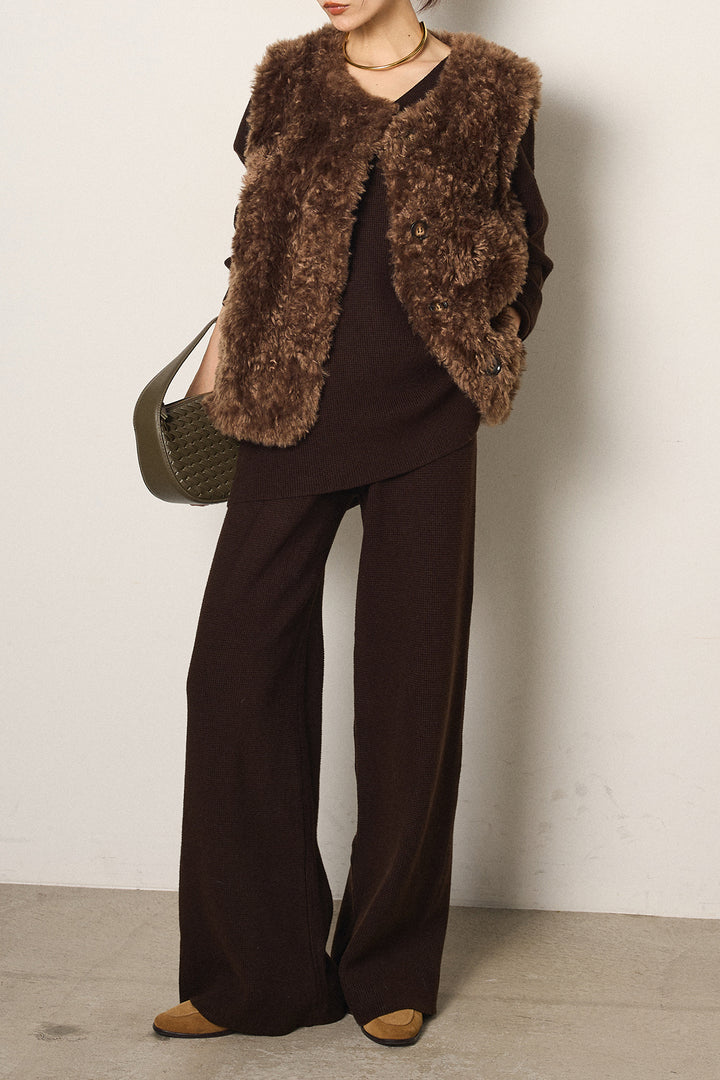 [SET]リラックスワッフルニットSETUP